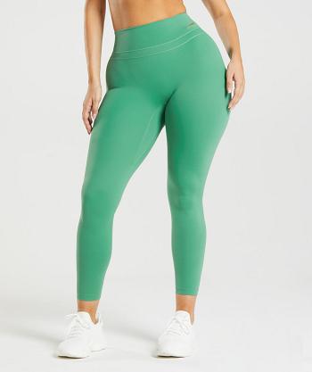 Leggins Gymshark Whitney High Rise Mujer Verde | CO 2852QMA